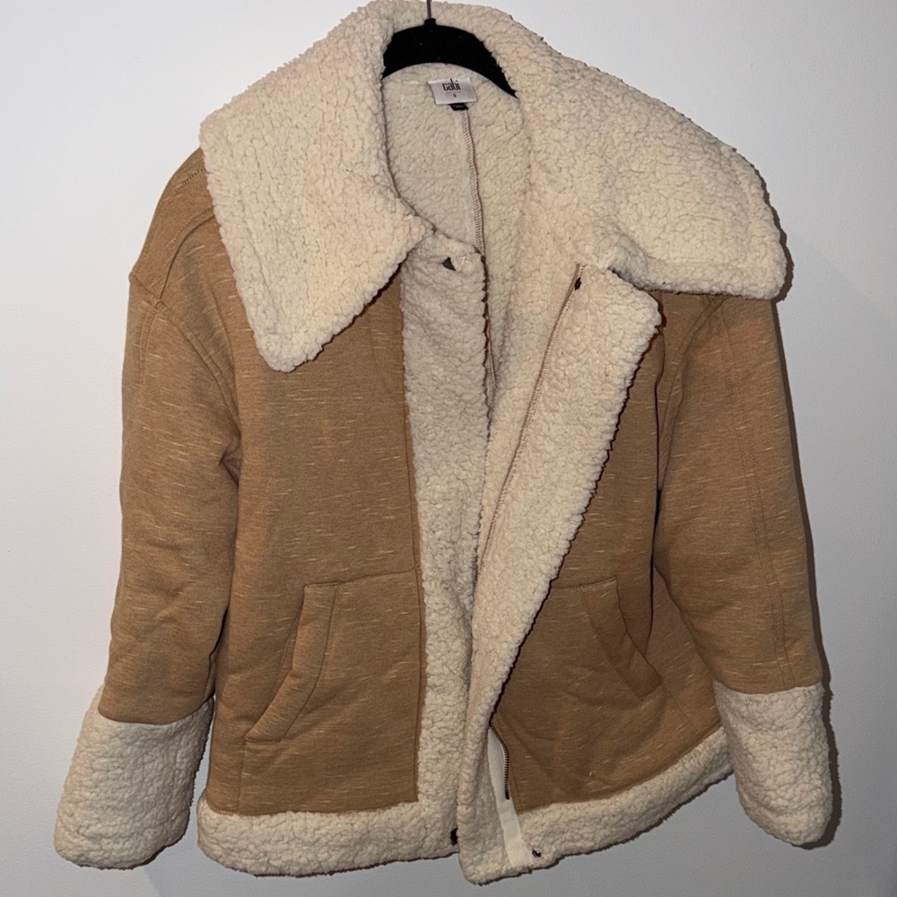 CAbi Cozy Sherpa Lined Fleece Jacket